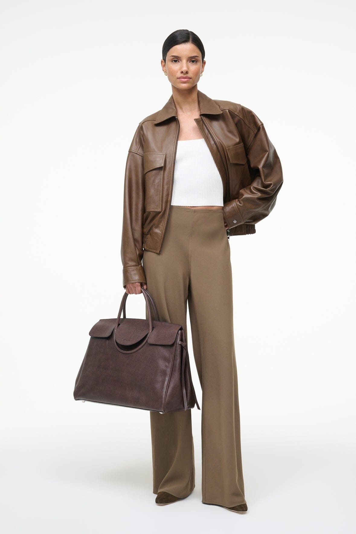 STAUD STROLL PANT TRUFFLE - 6