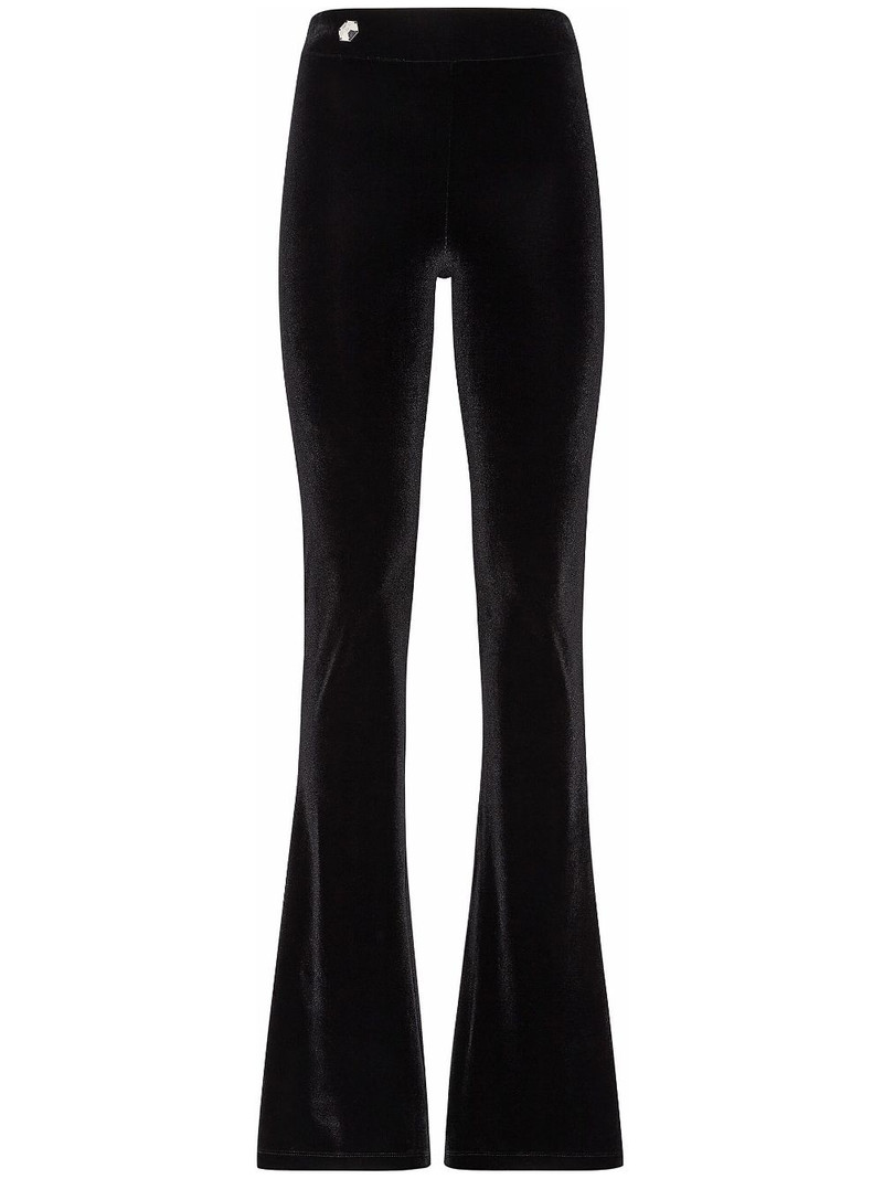 high-waisted flared leggings 1