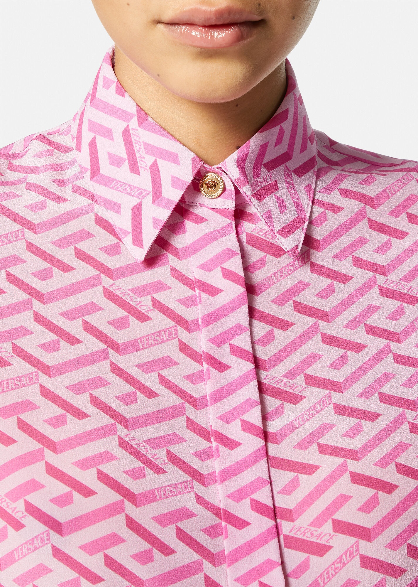 La Greca Silk Shirt - 5