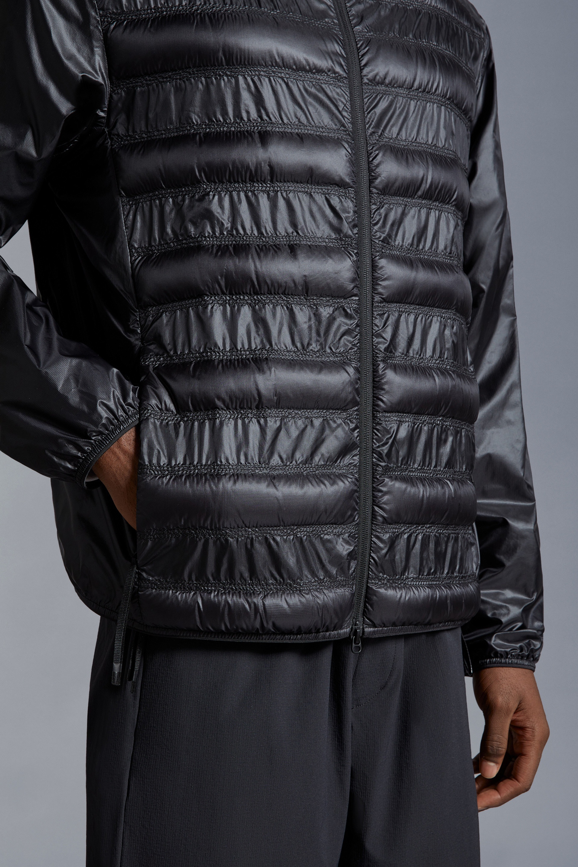 Moncler Luseney Short Down Jacket | REVERSIBLE