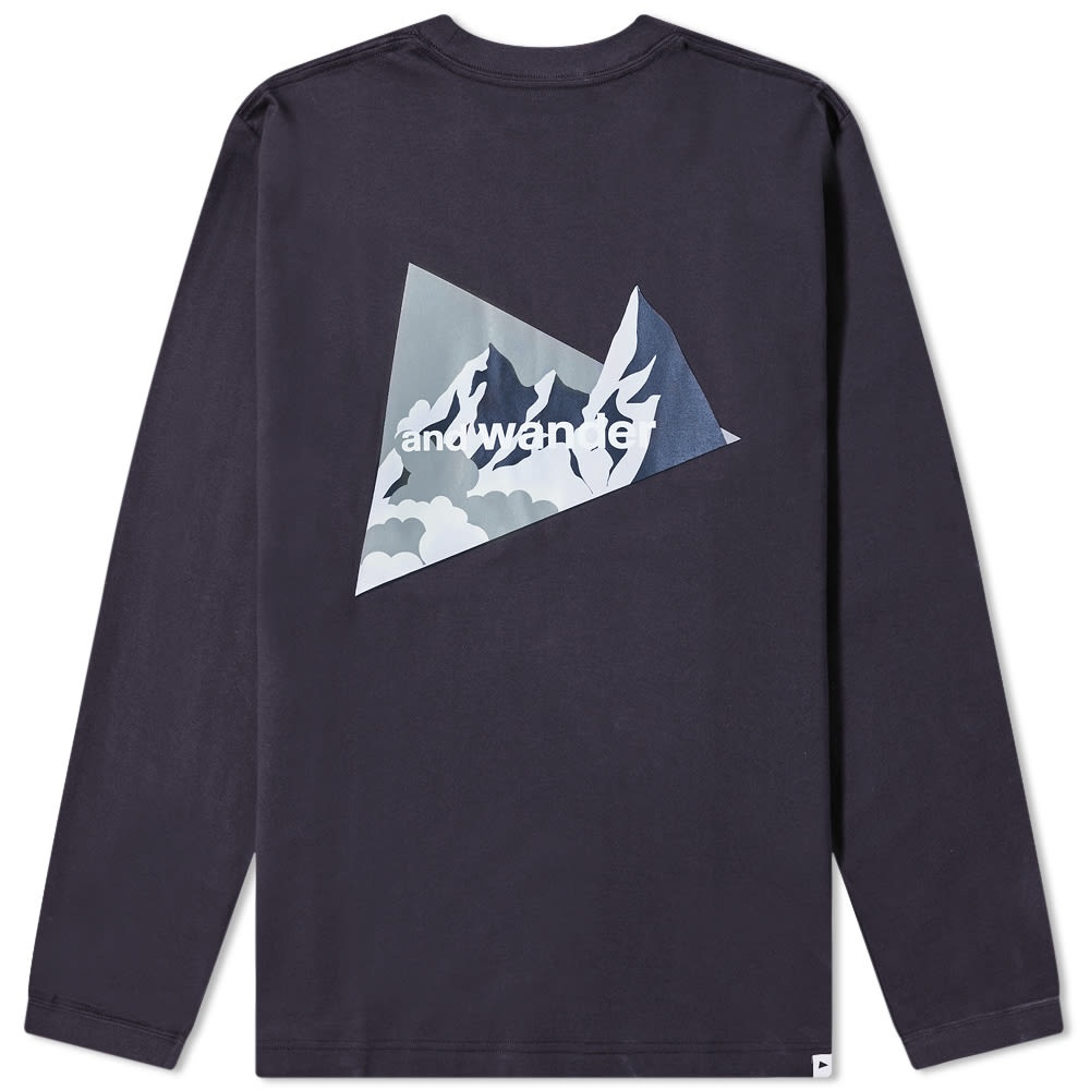 And Wander Long Sleeve Knife Ridge Tee - 2