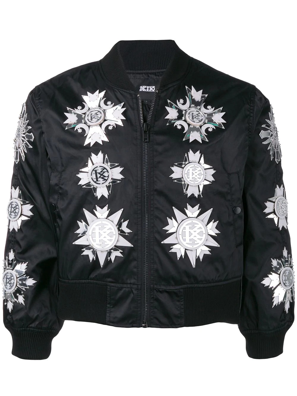 mirro and medallion bomber jacket - 1