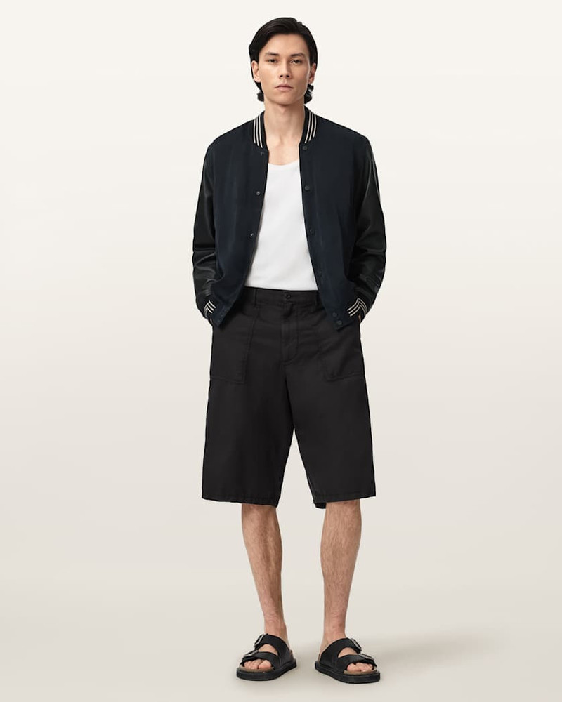 TAISHI LEATHER VARSITY BOMBER JACKET 3