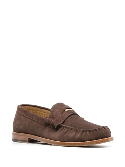 Rhude classic penny loafers outlook