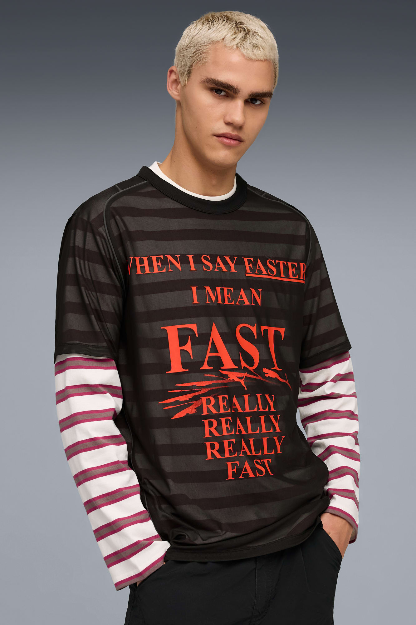 Nine To Five Mesh Top Unisex - 3