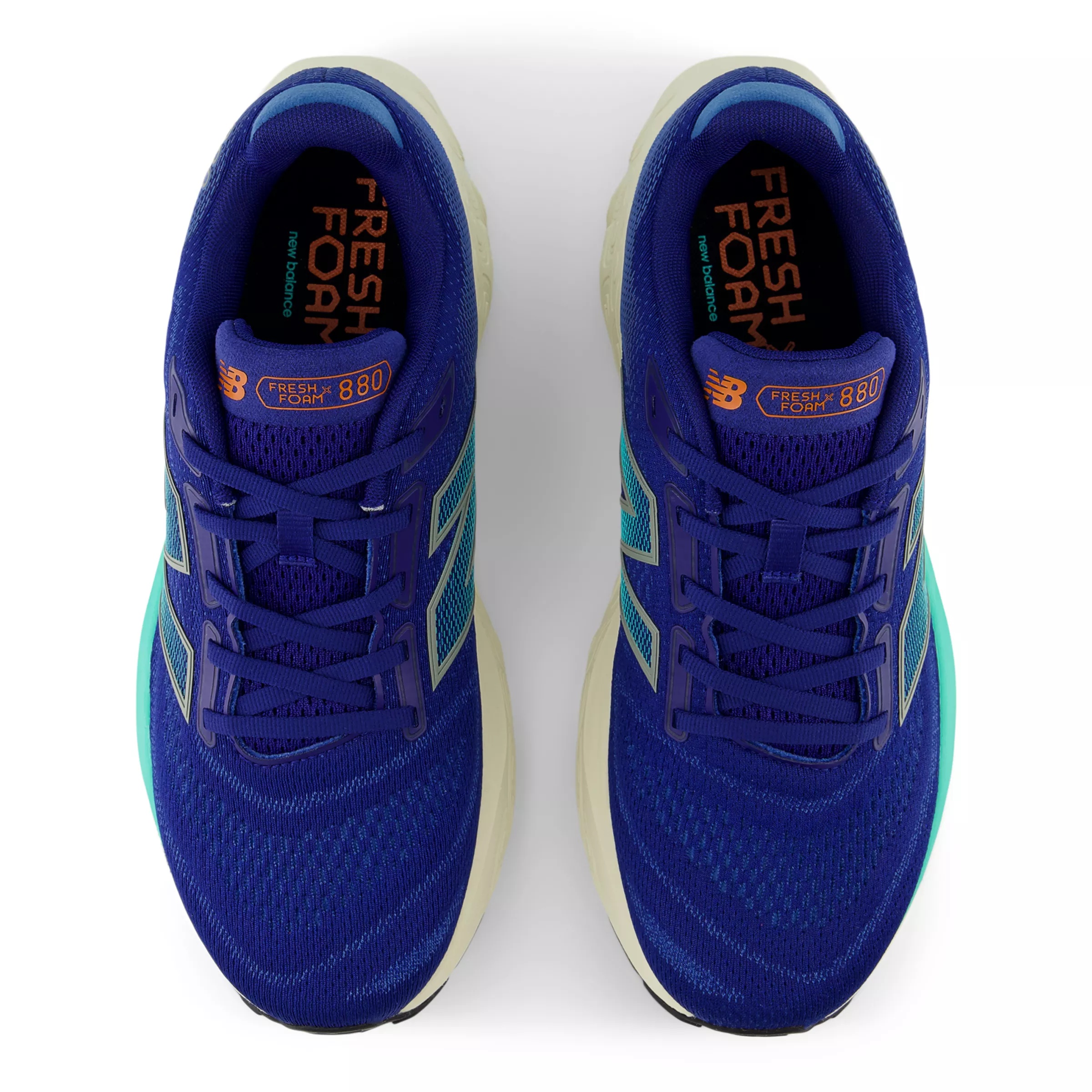 New Balance Fresh Foam X 880 Shoes Mens Size‎ 8.5 Blue Running Sneakers M880A14 Mens New Balance Fresh Foam X 880v15 Running Shoe main image 4
