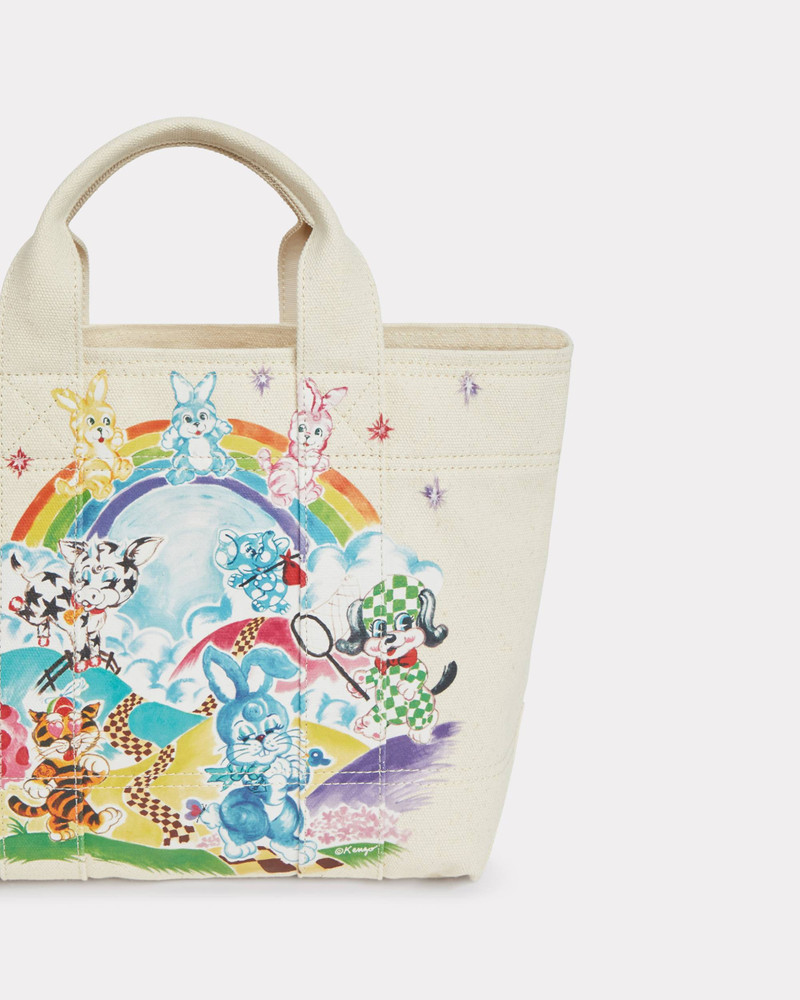 'KENZO Cartoon' small tote bag in canvas 3