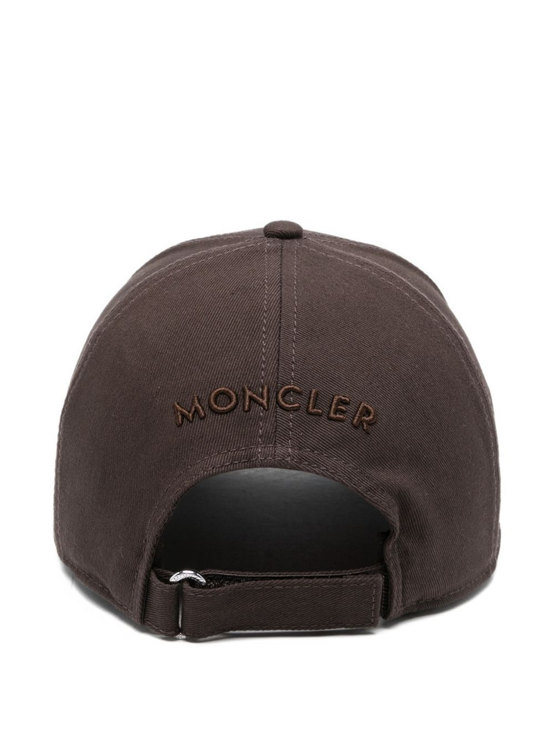 Moncler logo-patch baseball cap outlook