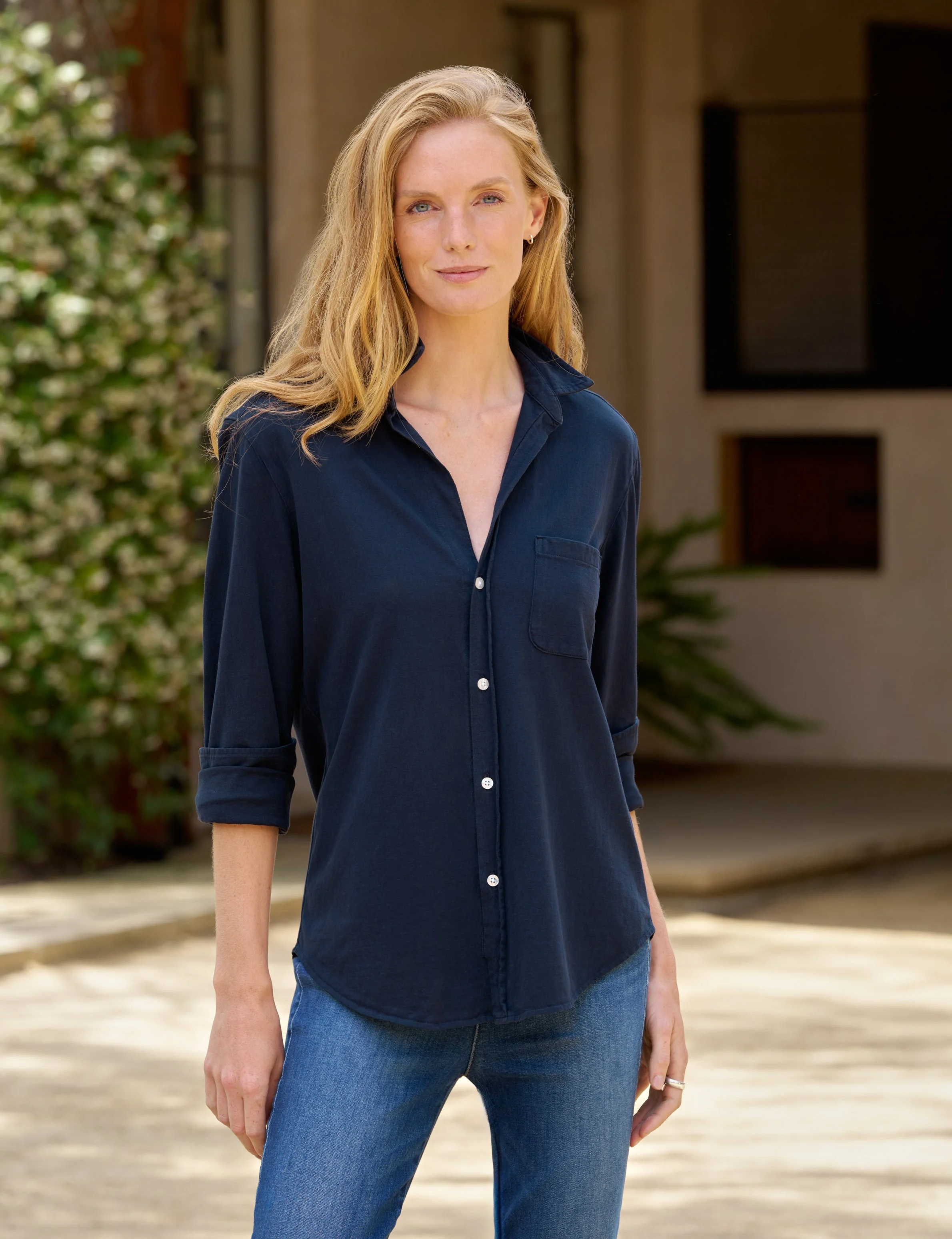 Button-Up Tee - 1