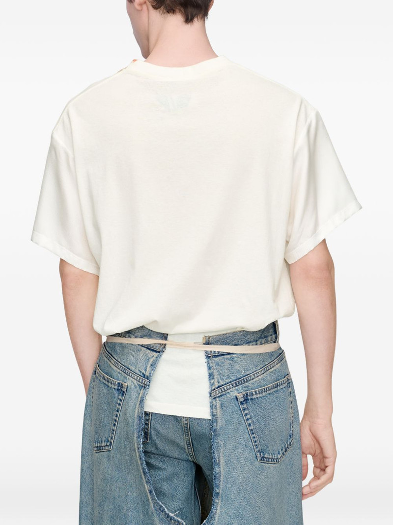 floral print jersey T-shirt 5