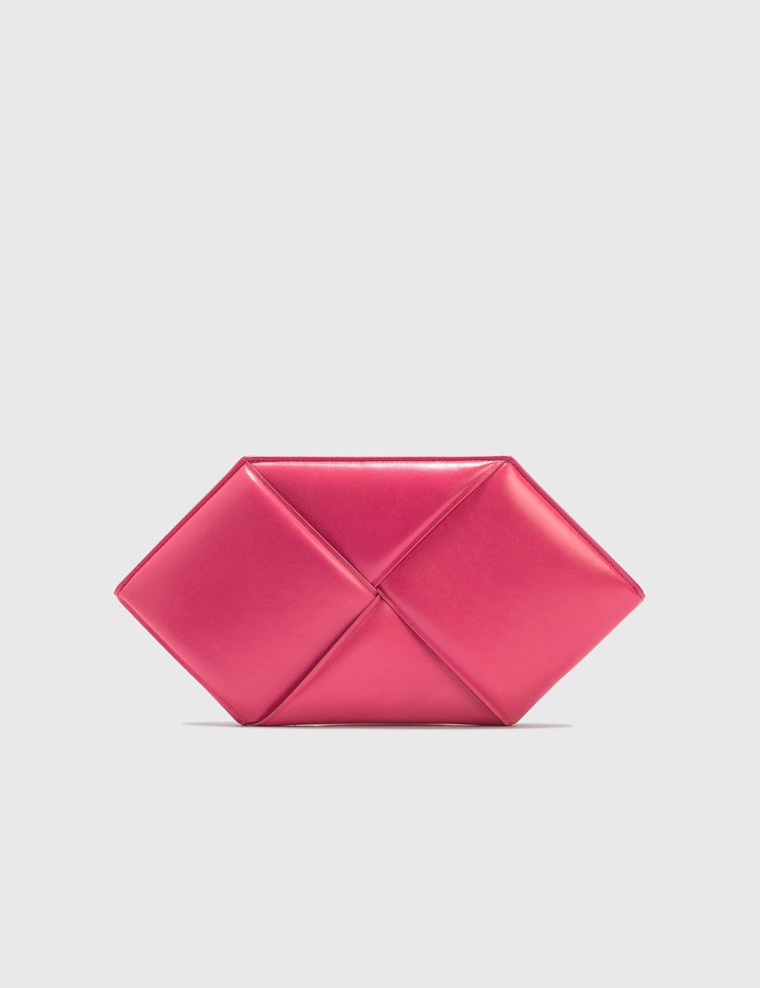 MAXI INTRECCIATO NAPPA LEATHER CLUTCH - 1