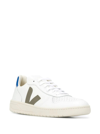 VEJA V-10 Leather basketball sneakers outlook