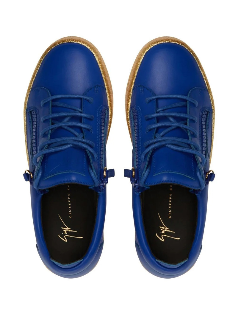 Frankie lace-up trainers 4