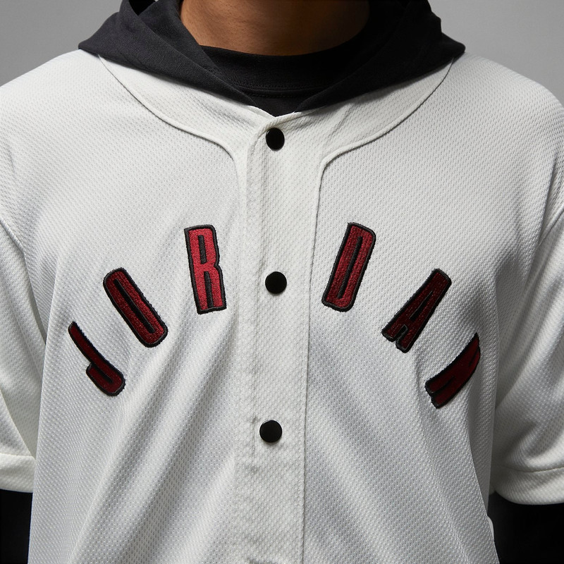 Jordan Air Jordan Flight Mvp Hoodie 'Sail Black' FB7035-133 outlook