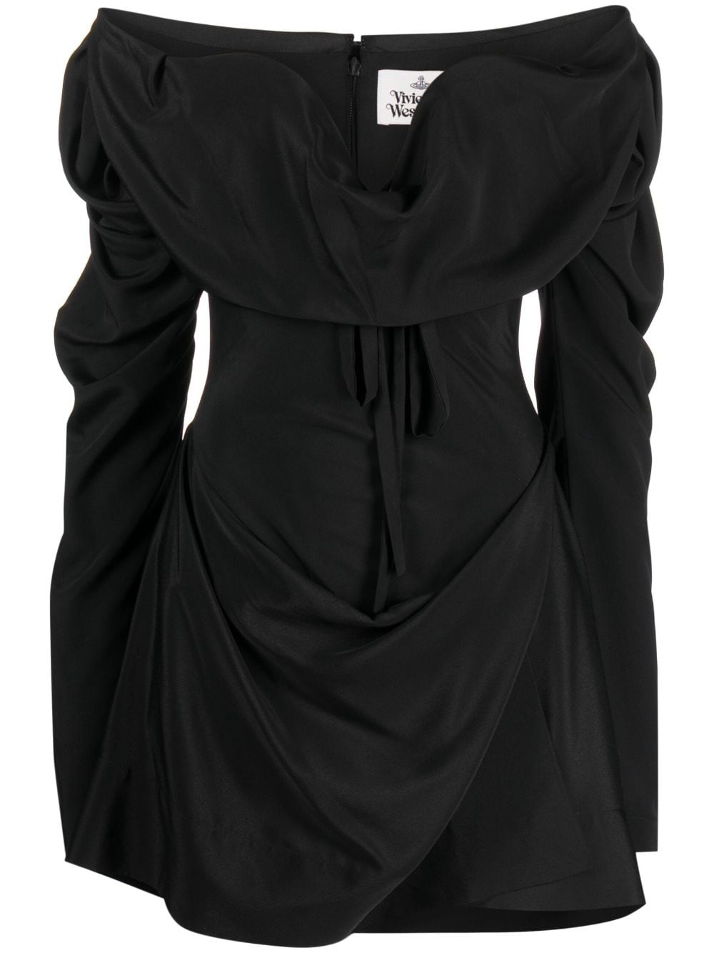 Iwona corset-style minidress - 1