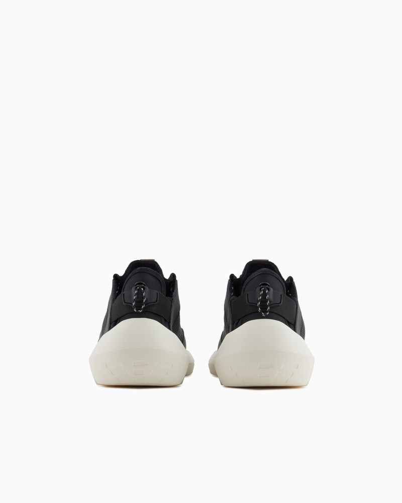EMPORIO ARMANI TRAVEL ESSENTIALS MESH SNEAKERS outlook