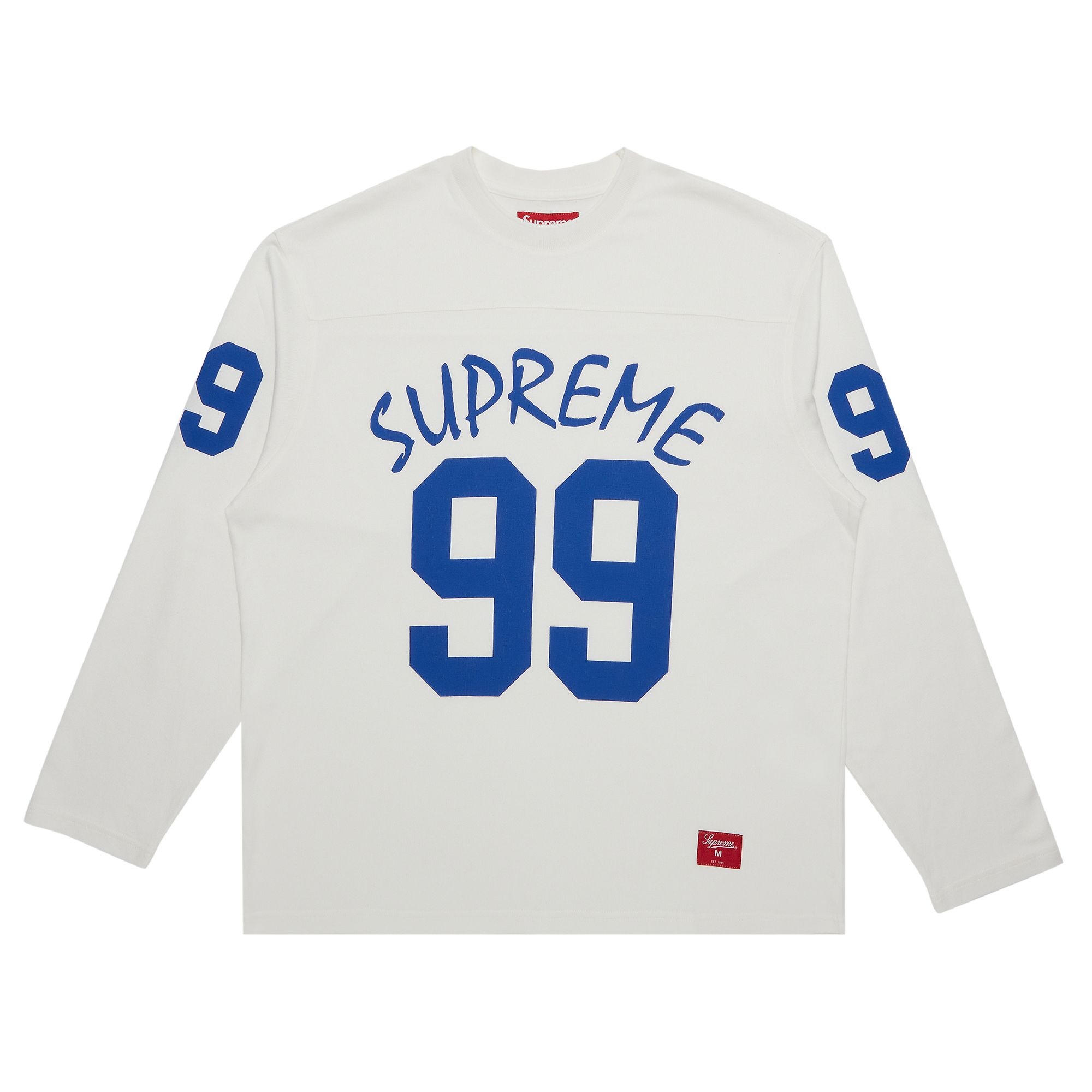 Supreme 99 Long-Sleeve Football Top 'Stone' - 1