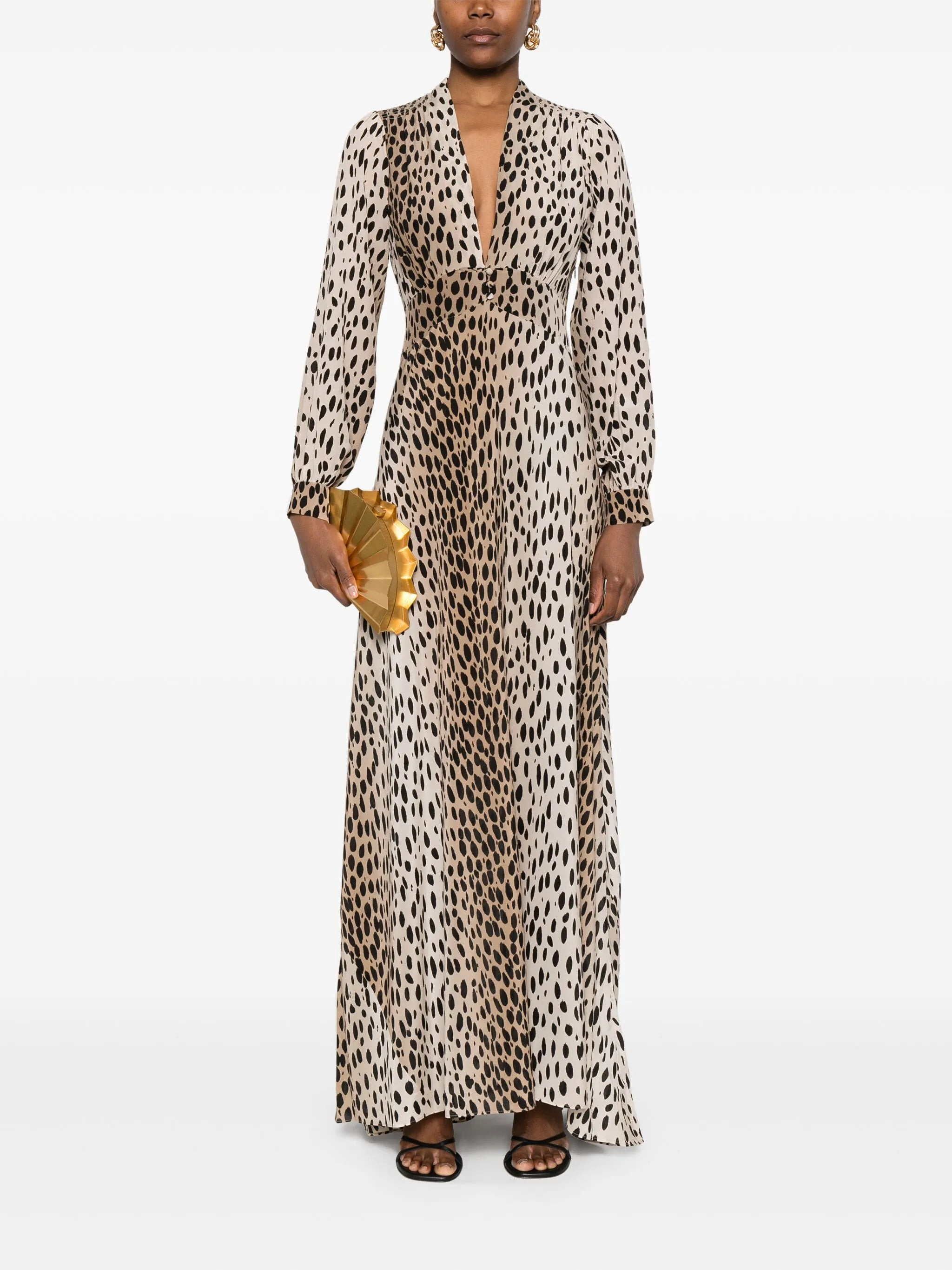 Rixo V-neck Dress - 5