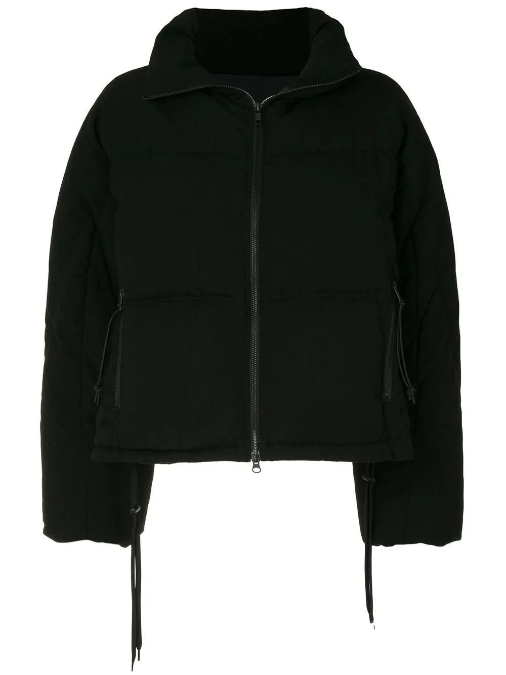 hooded oversized jacket - 1