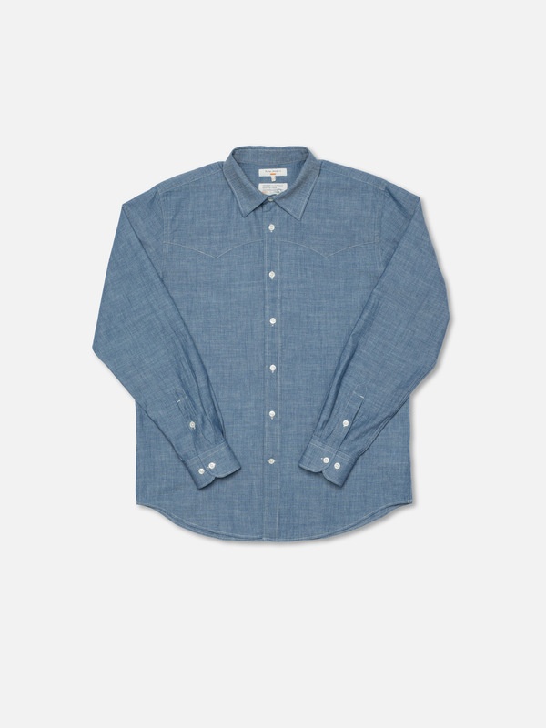George Chambray Shirt Blue - 1