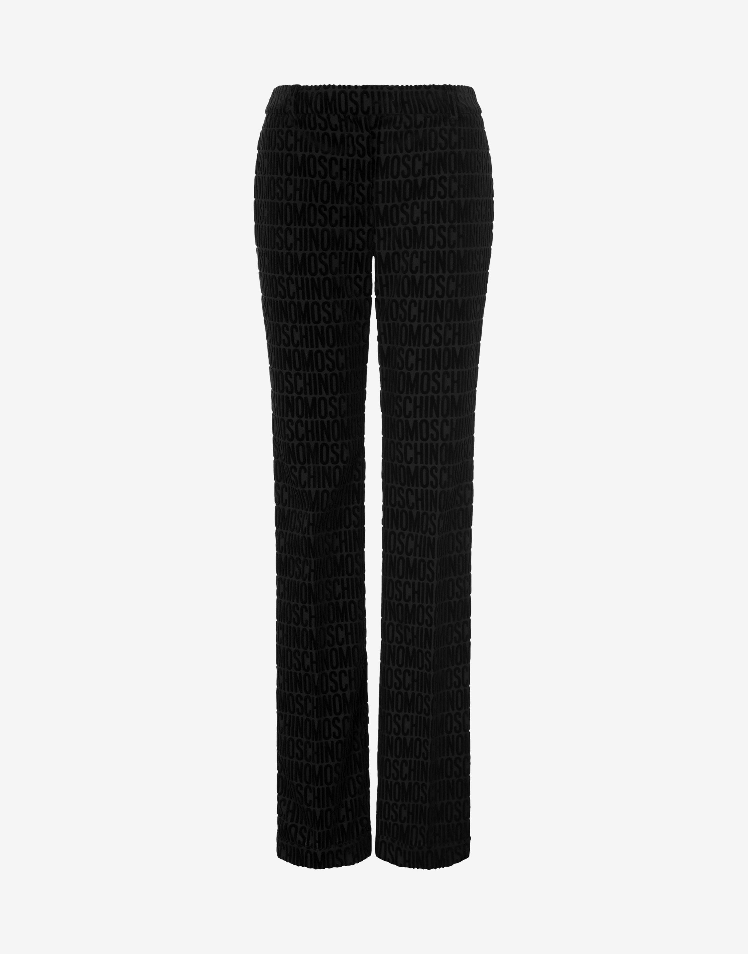 ALLOVER LOGO TROUSERS - 1