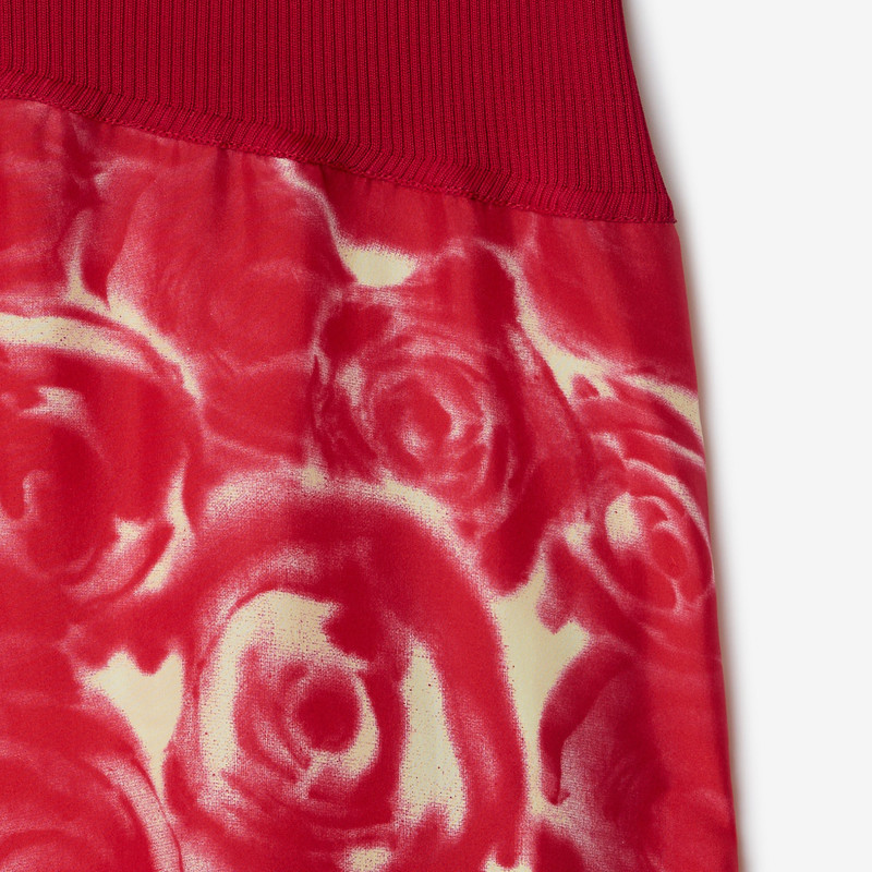 Rose Silk Skirt 6