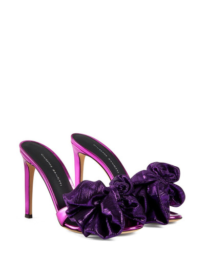 Giuseppe Zanotti bow-detail sandals outlook