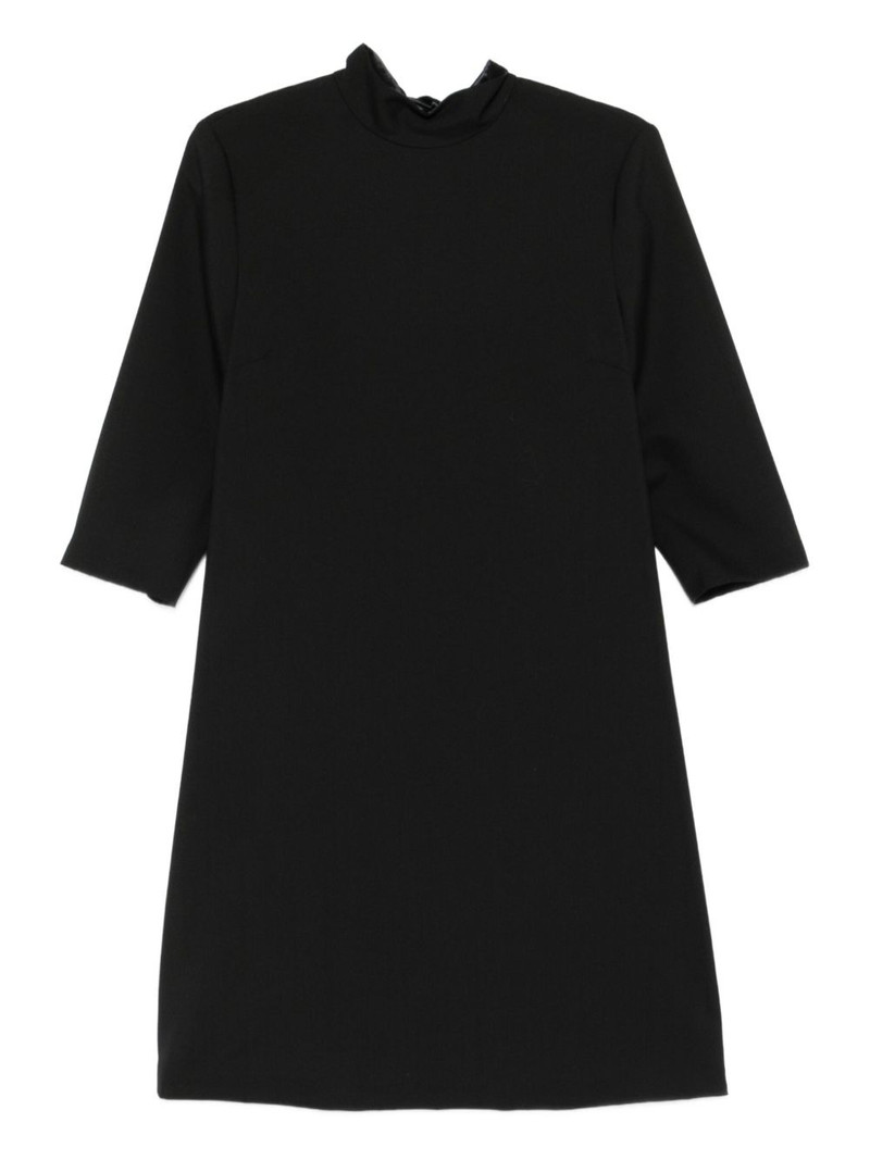 bow-detail midi dress 1