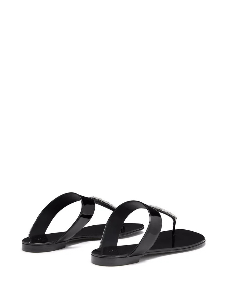 Giuseppe Zanotti Cleta flat sandals outlook