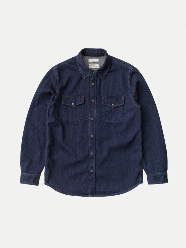 Sven Heavy Blues Denim Shirt - 1