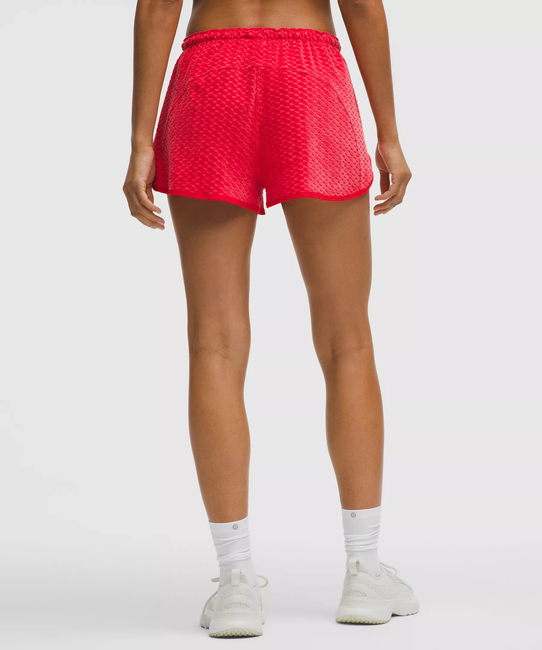 Velvet Terry Slim-Fit High-Rise Short 2" - 3
