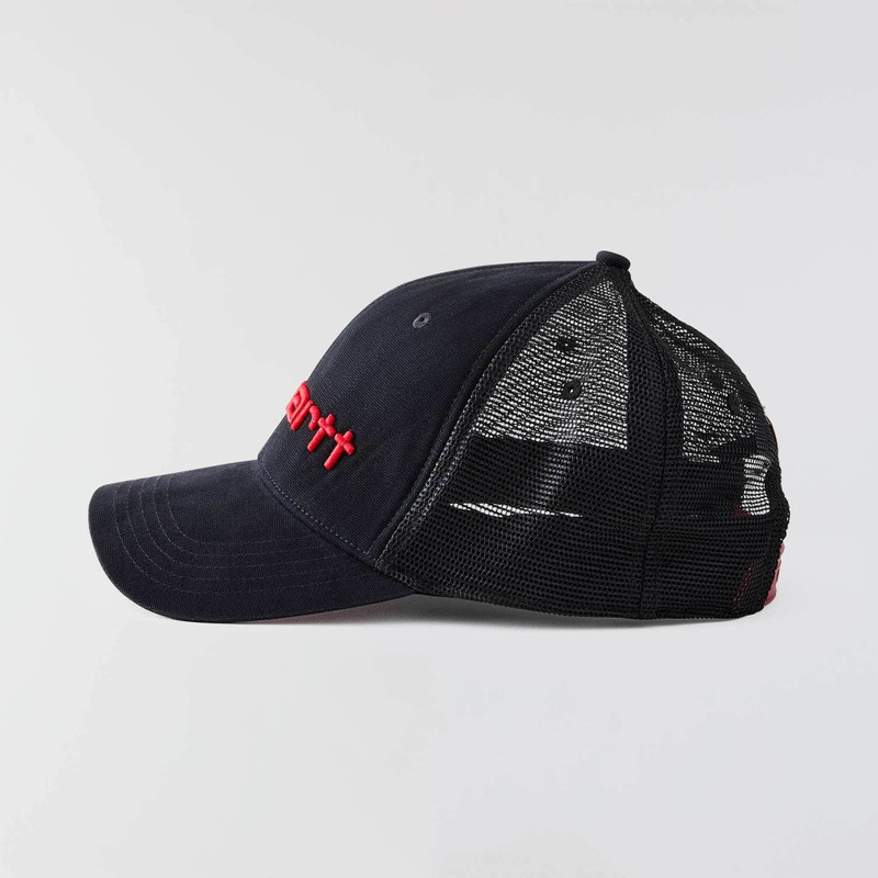 Canvas Mesh-Back Logo Graphic Cap 3