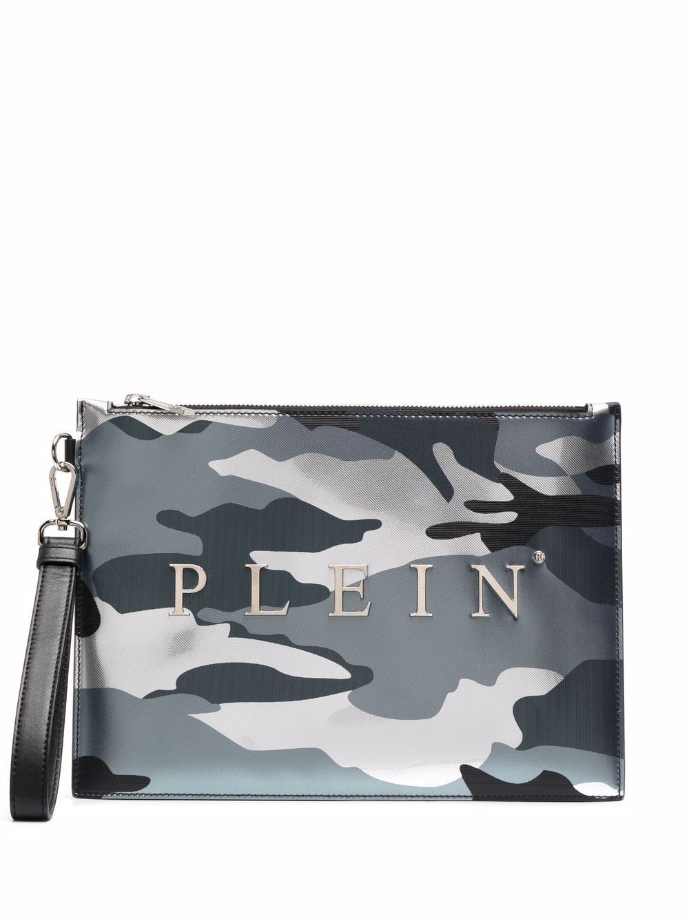 camouflage-print clutch bag - 1