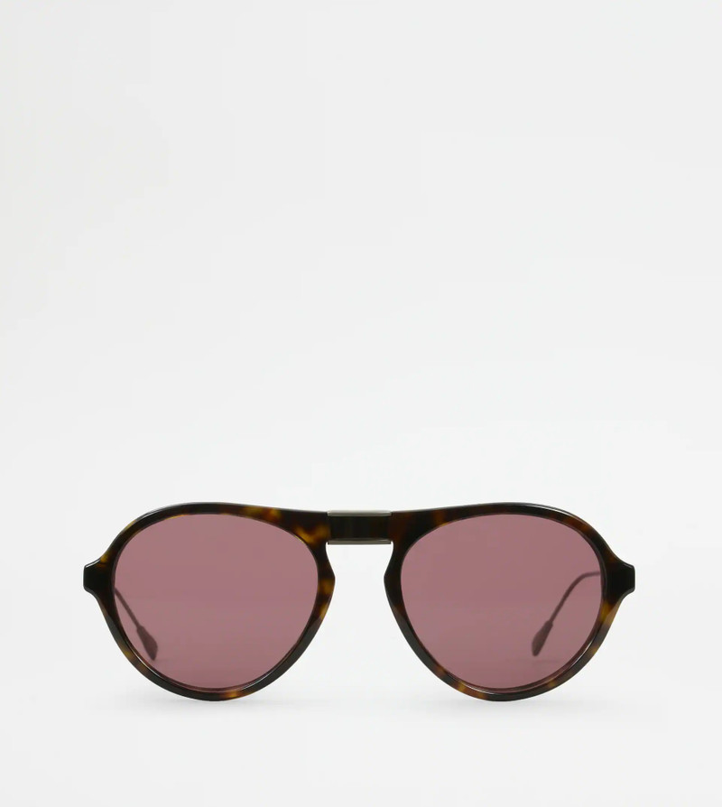 FOLDABLE SUNGLASSES - BROWN 1