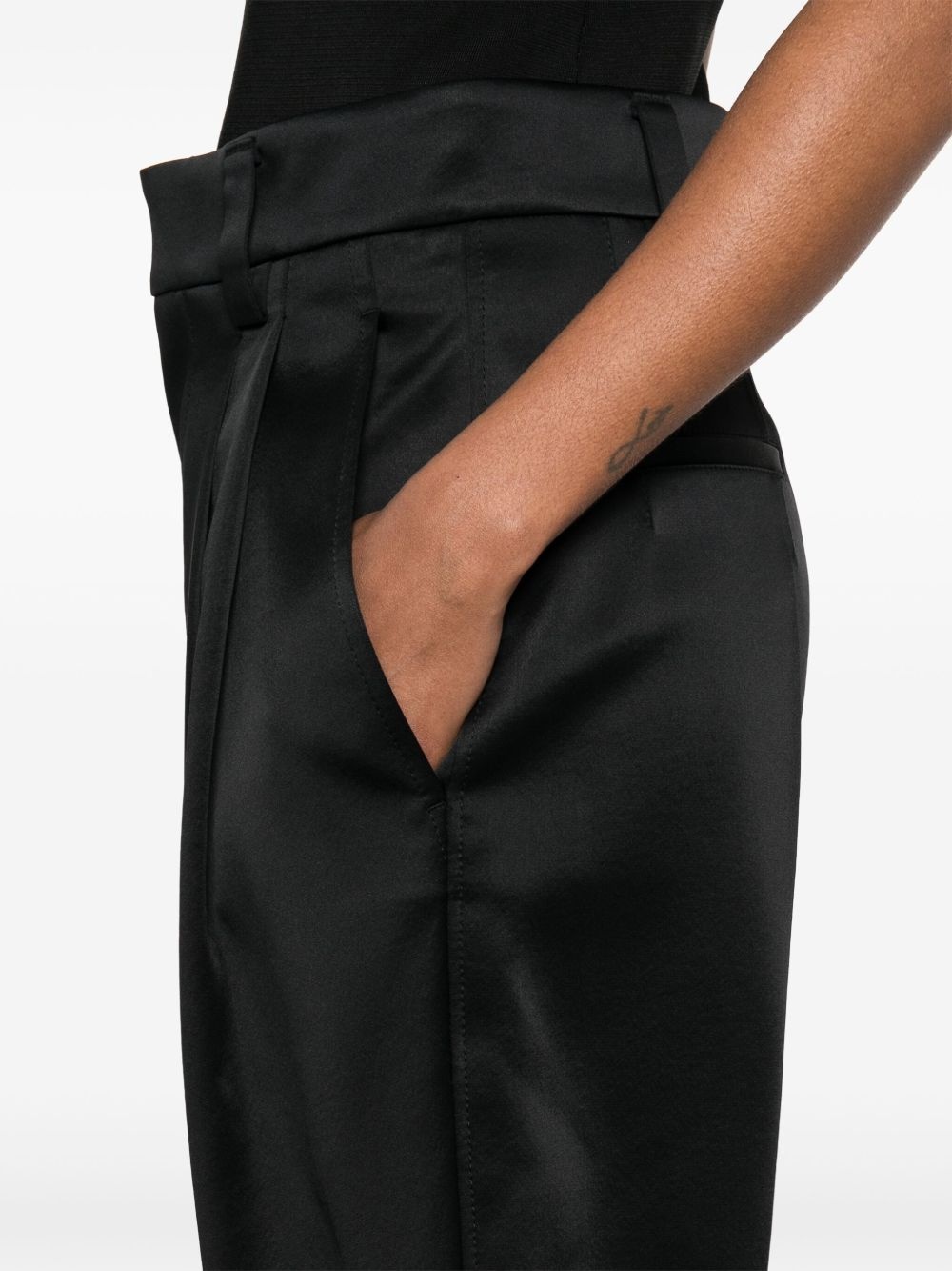 pleated bermuda shorts - 5