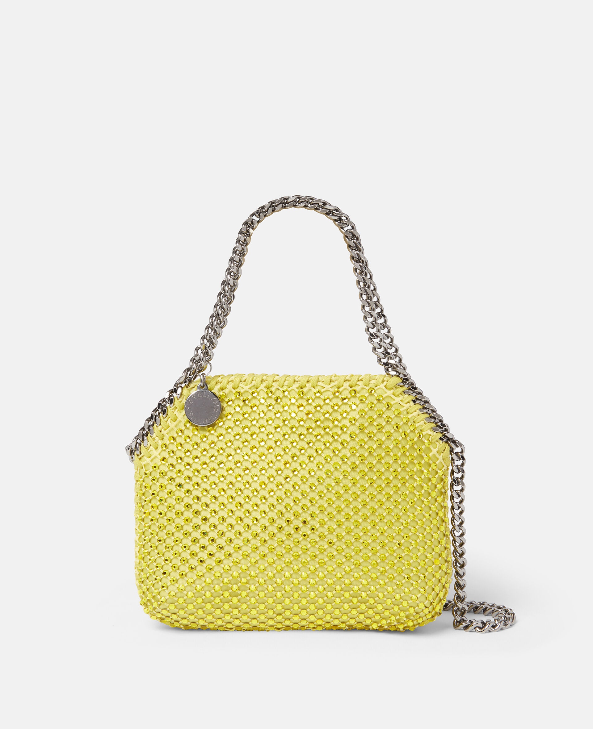 Falabella Crystal Mesh Mini Tote Bag - 1