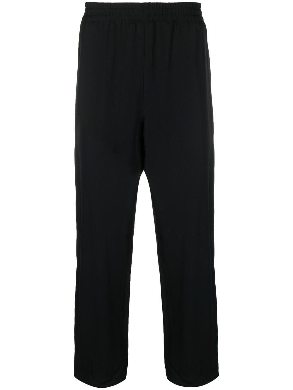 mid-rise straight-leg trousers - 1