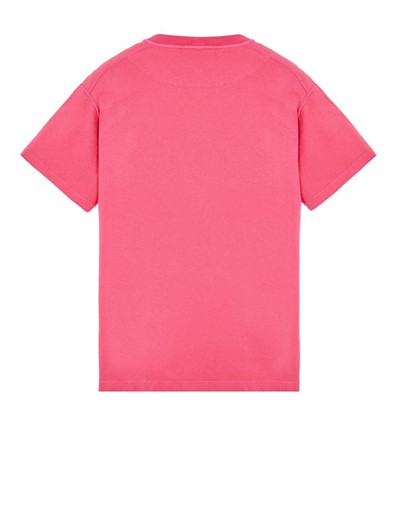 Stone Island 23757 GARMENT-DYED COTTON JERSEY 'FISSATO' TREATMENT CYCLAMEN outlook