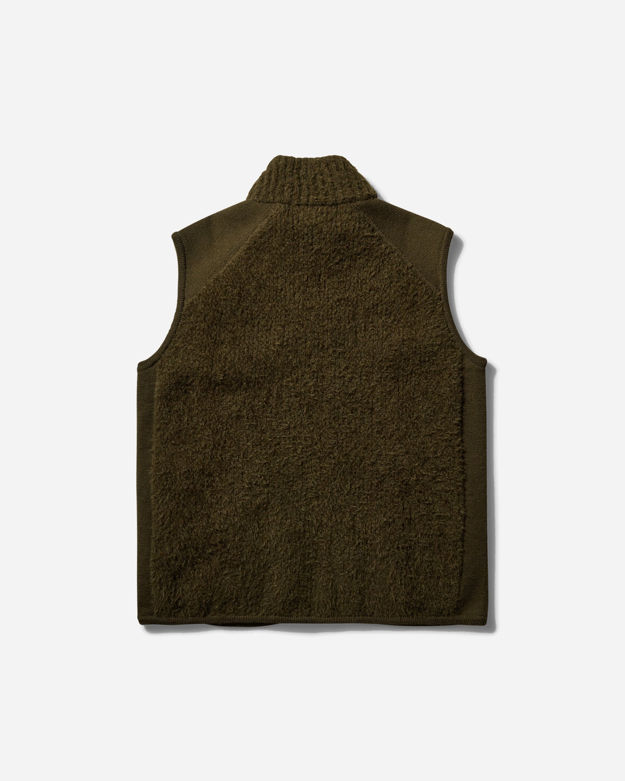 Men's Wool Vest Khaki - 2