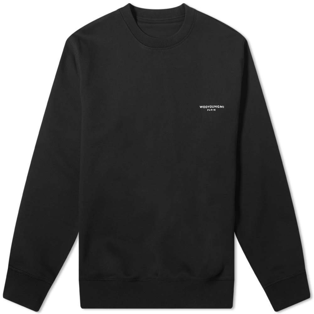 Wooyoungmi Box Logo Crewneck Sweat - 1