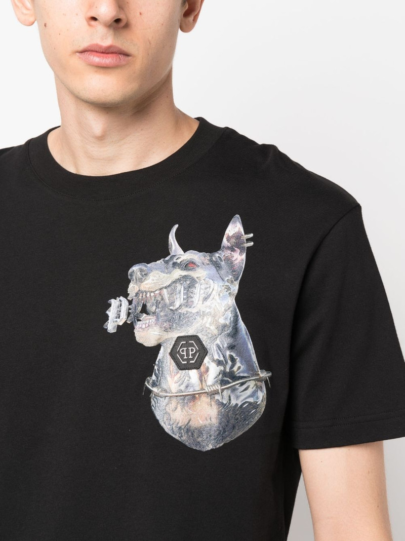 graphic-print cotton T-shirt 5