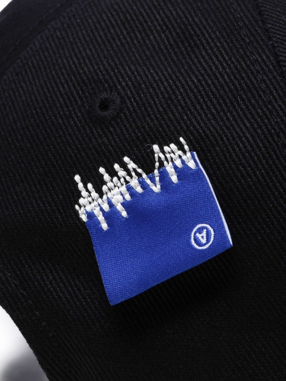 logo-appliquÃ© denim cap - 6