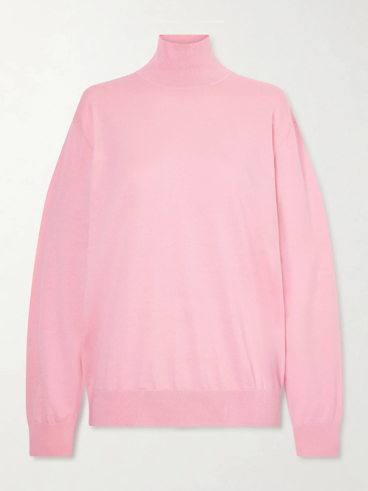 Cotton Turtleneck Sweater - 1