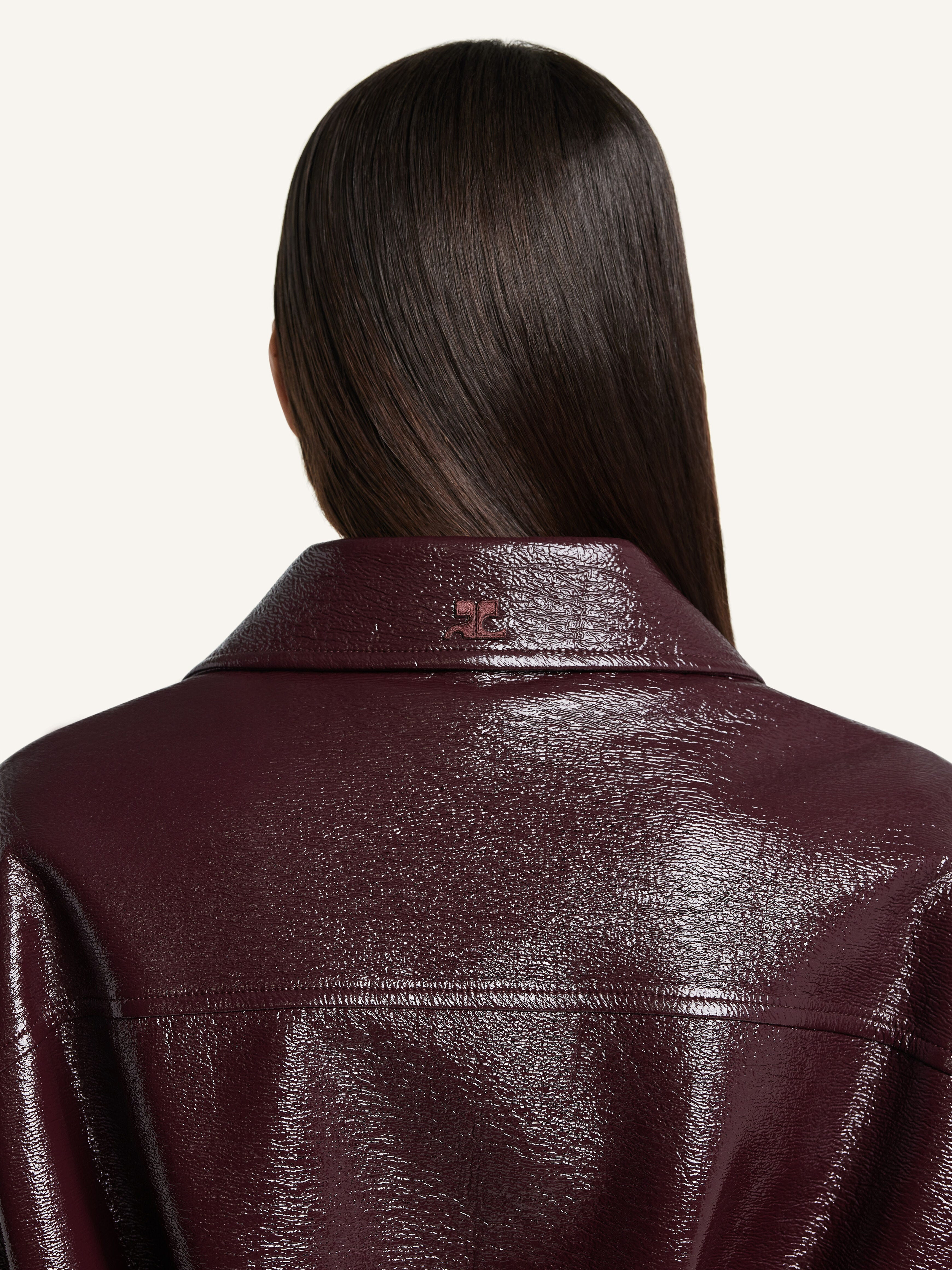 OVERSIZED VINYL JACKET - 5