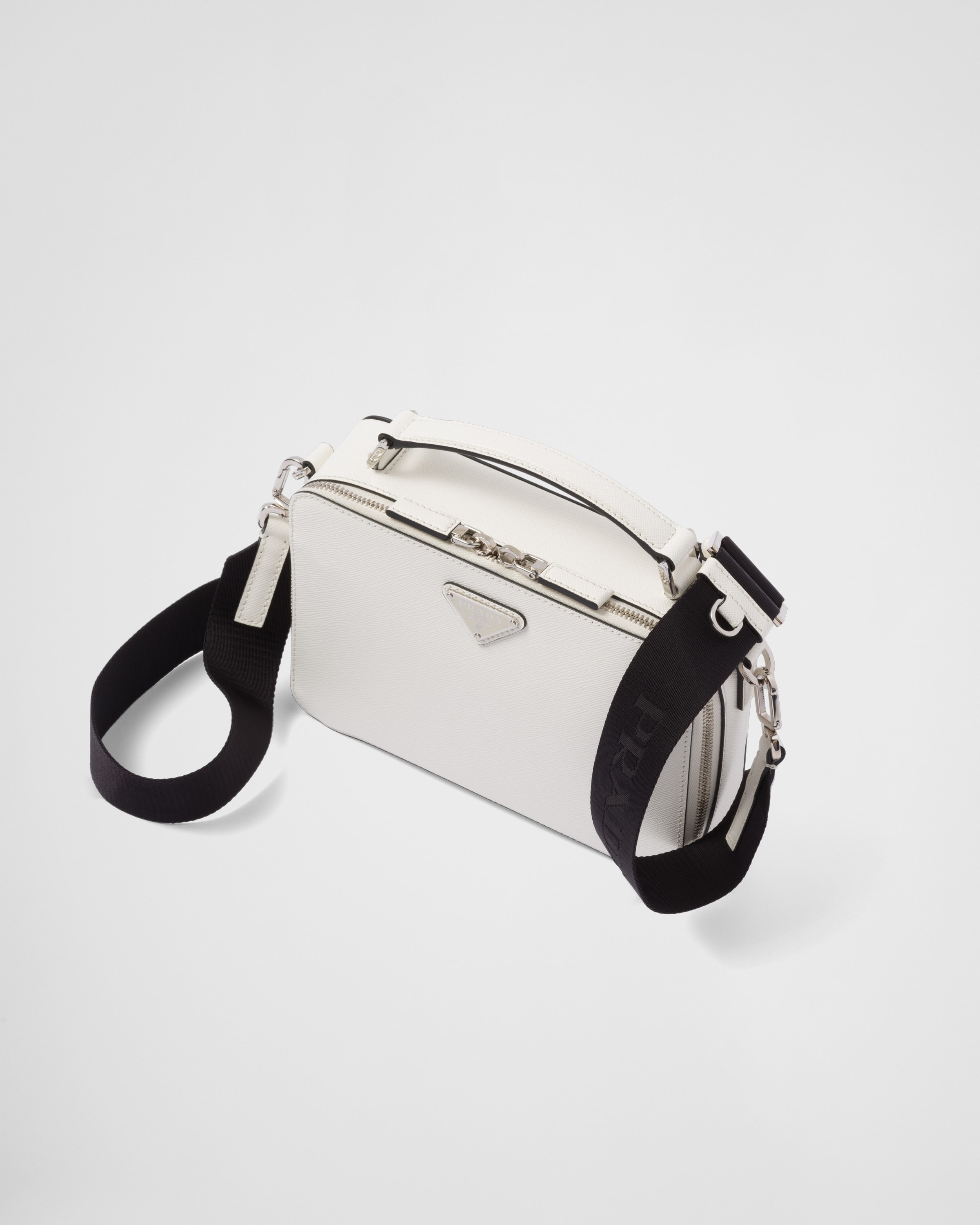 Medium Prada Brique Saffiano leather bag - 3