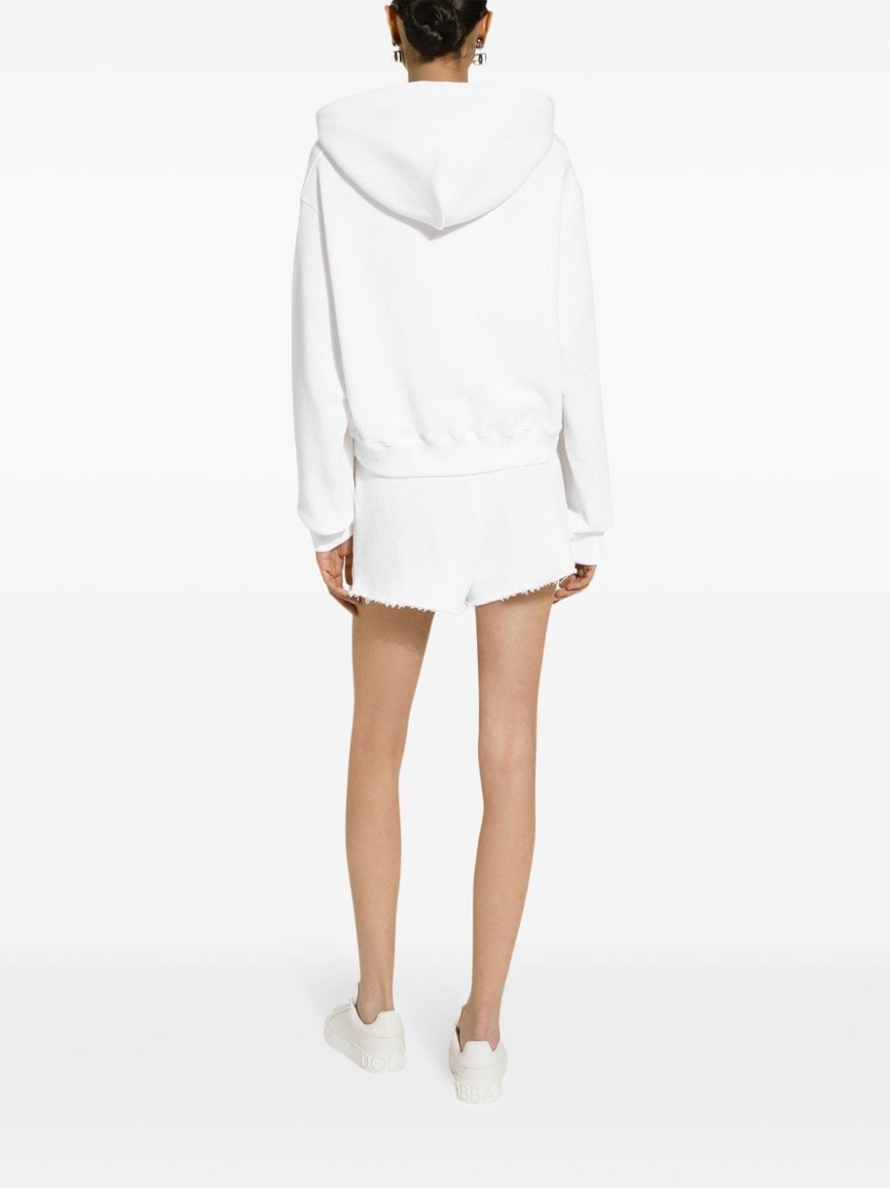 logo-print hoodie - 4