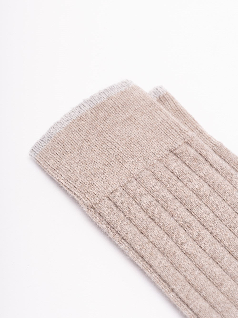 Brunello Cucinelli Men Rib Knit Socks - 2