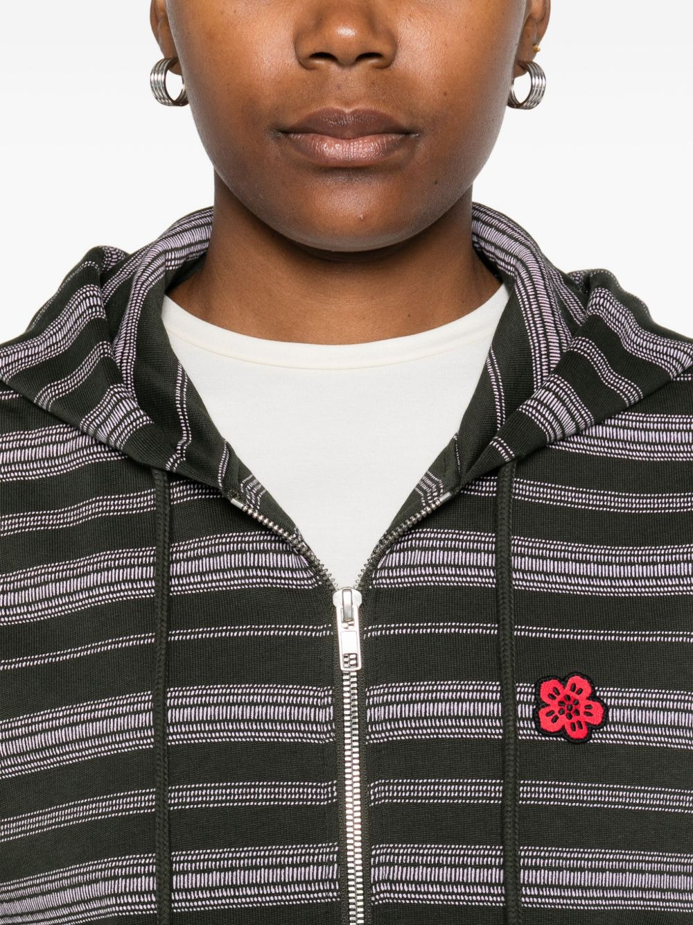 striped hoodie - 5