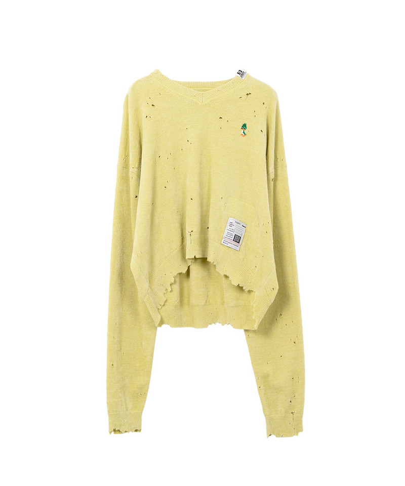 Distressed Knit Sweater 23