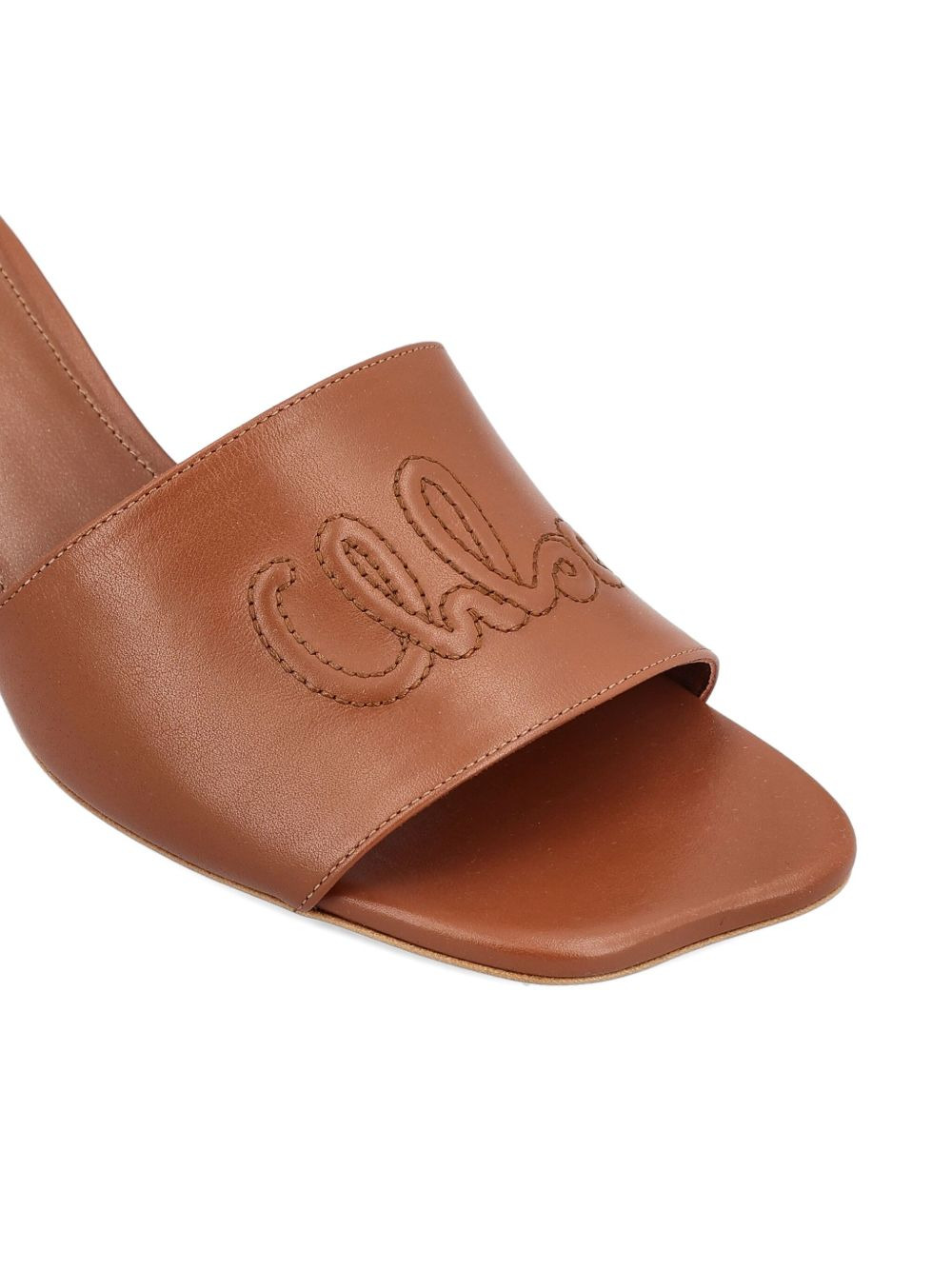 55mm Soleil logo-embossed sandals - 3
